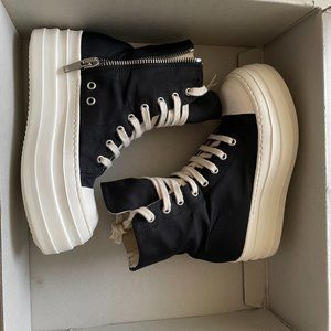 size36.5  -  Rick Owens double bumper high top ramones